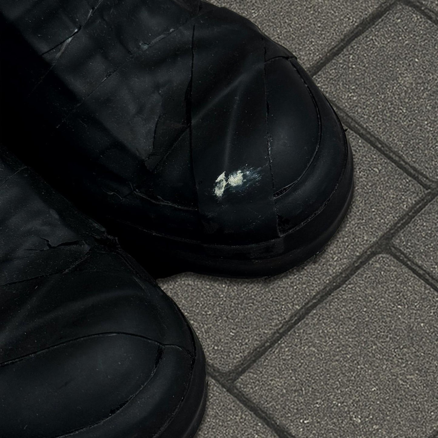 FW20 Rick Owens Performa Duct Tape Ramones
