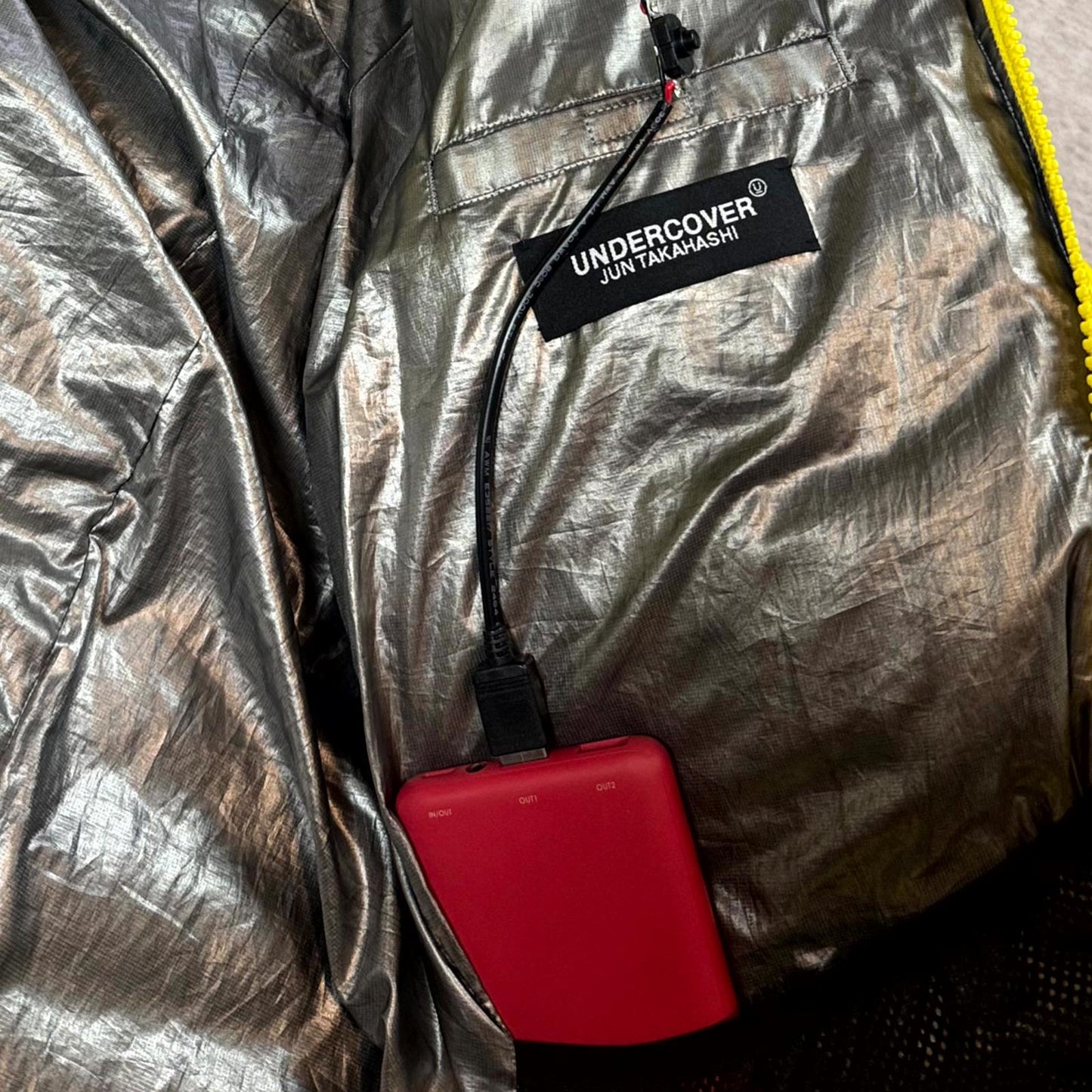 AW18 Undercover ‘2001 : A Space Odyssey’ LED Puffer Jacket