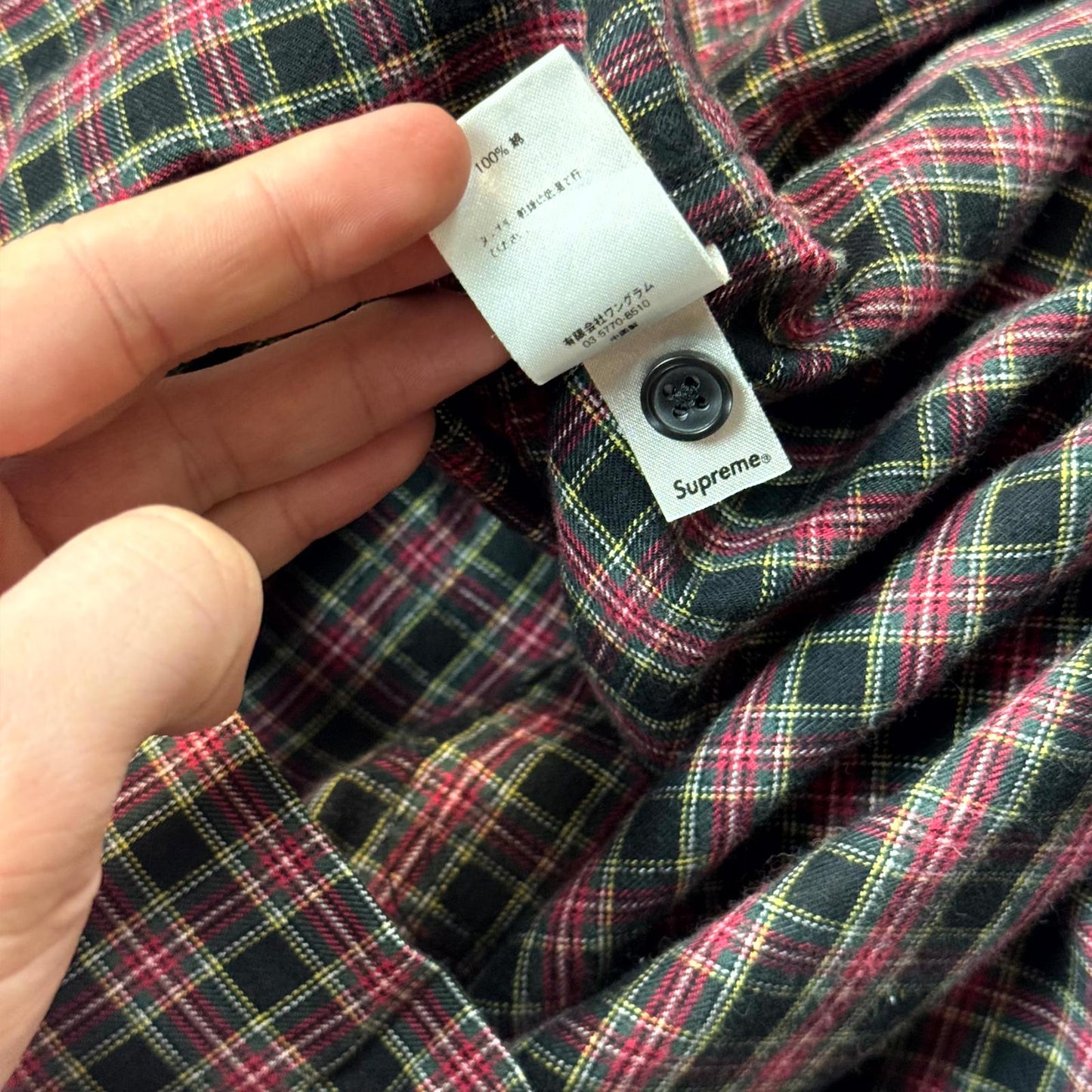 FW14 Supreme Hooded Flannel