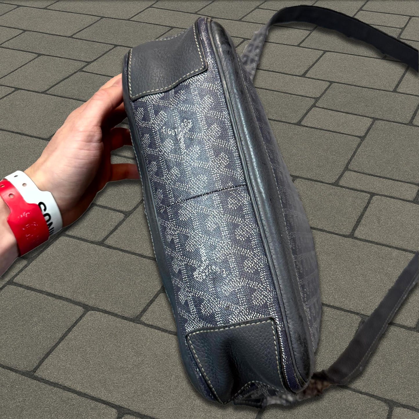 2013 Godard Goyardine Grand Bleu MM Messenger