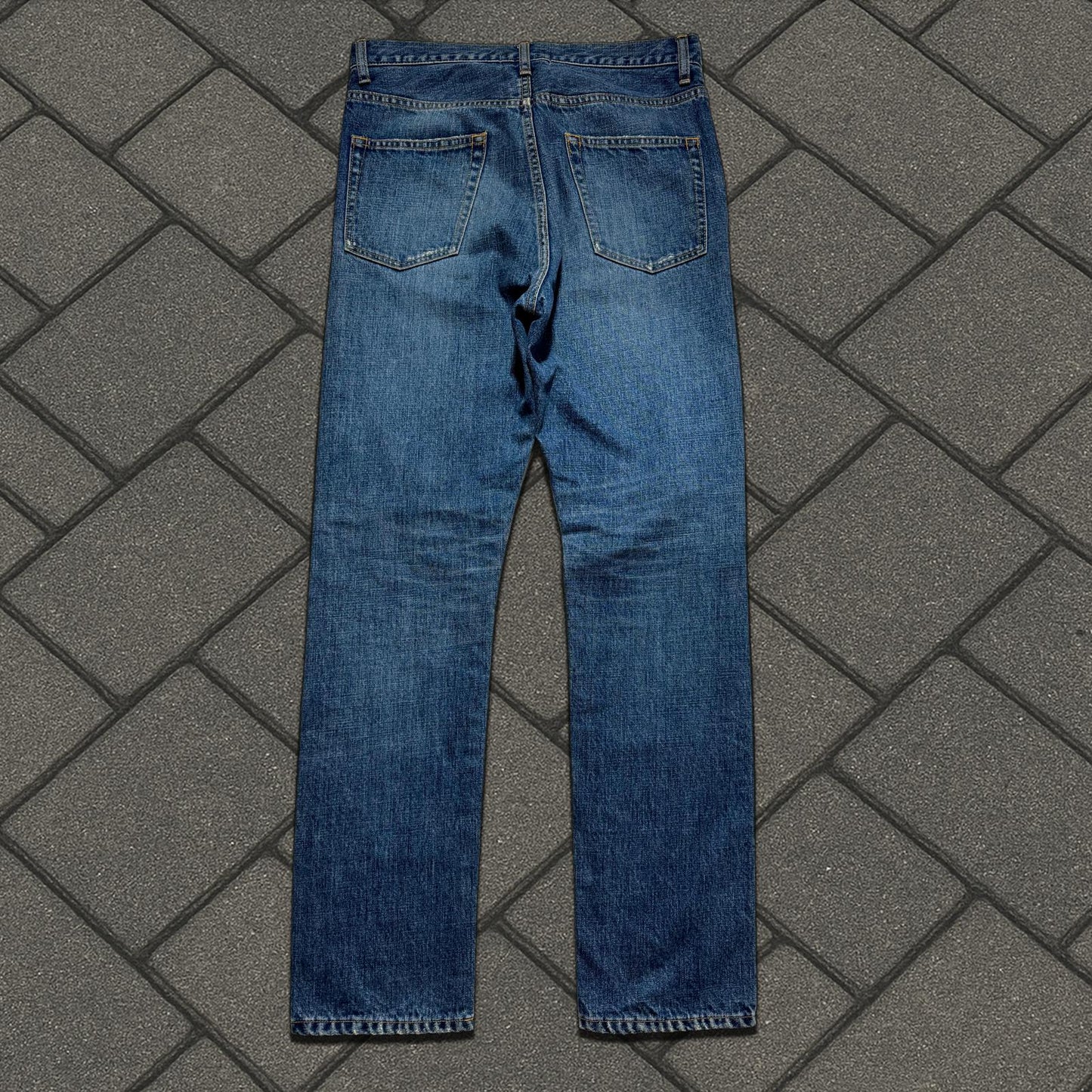 AW18 Doublet Hand Painted Mountain Denim
