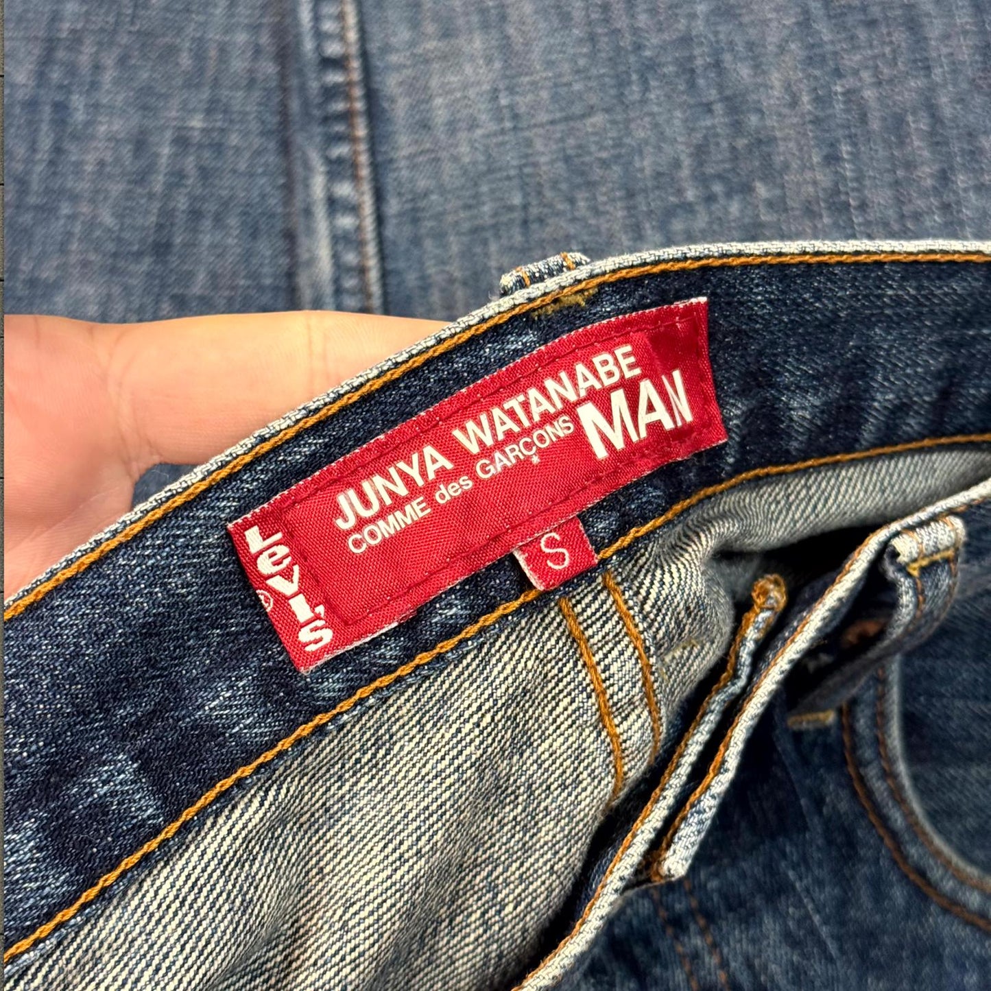 SS02 Junya Watanabe Poem Denim