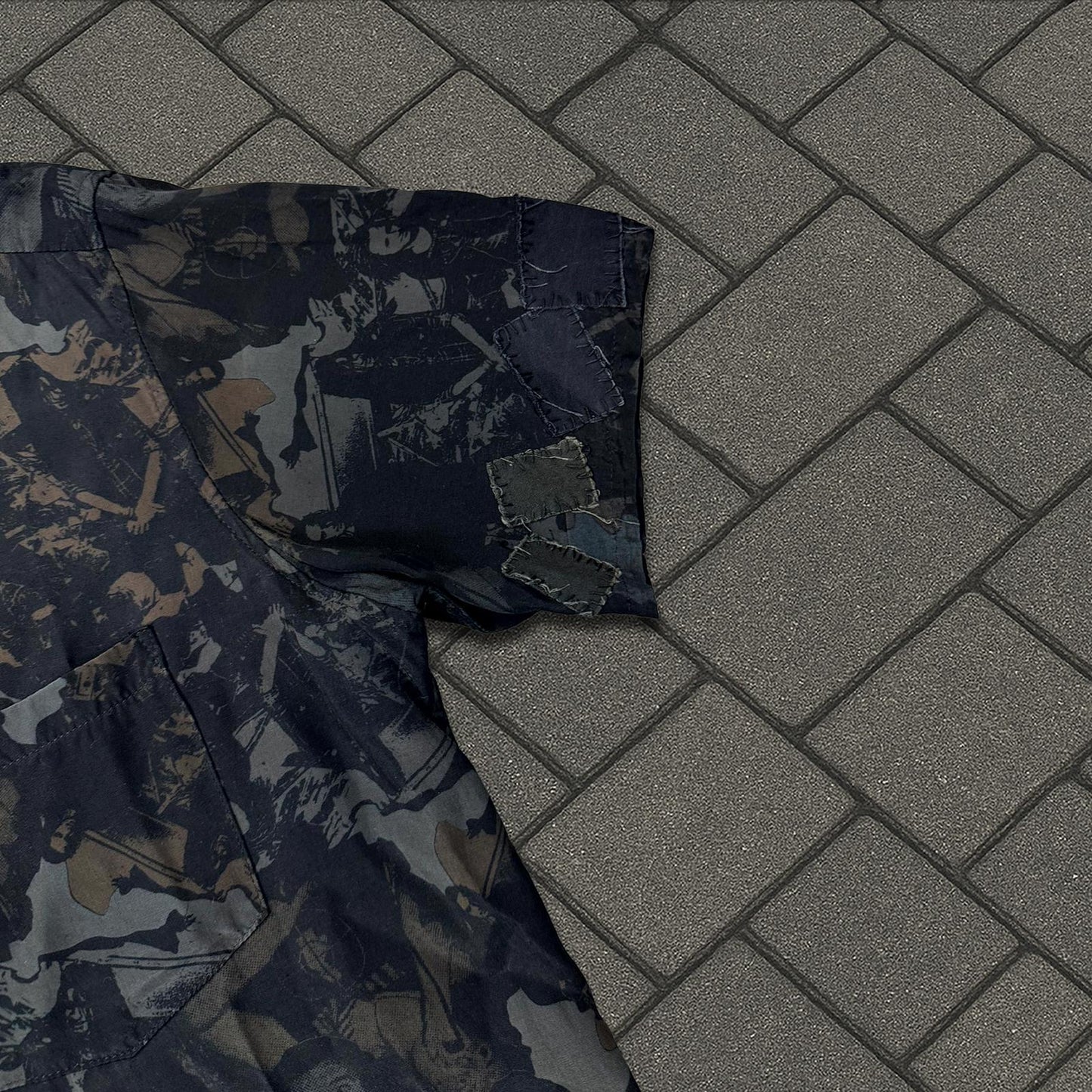 SS03 Undercover Moshpit Scab Shirt