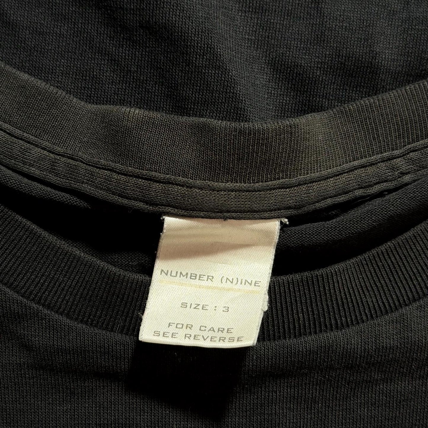 AW02 Number (N)ine ‘Whisper Words of Wisdom’ Tee
