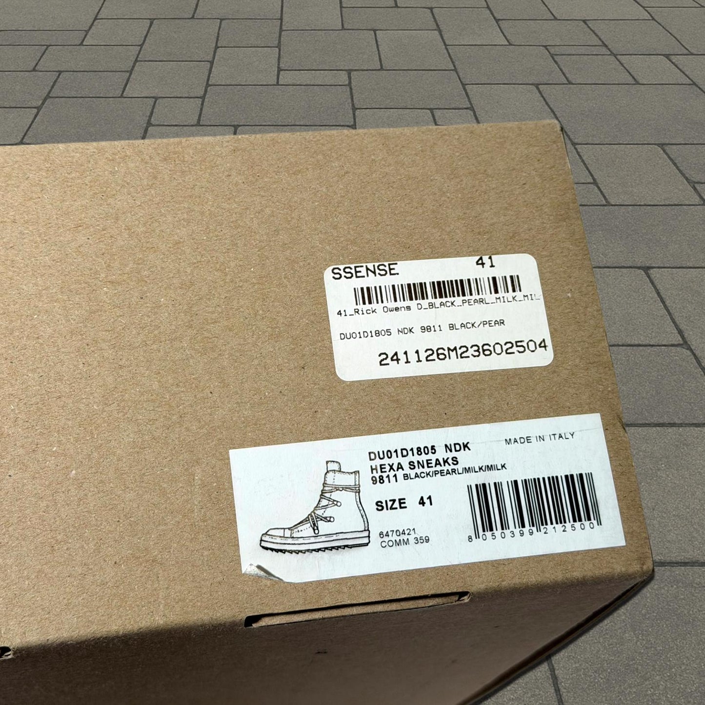 Rick Owens Hexagram Ramones