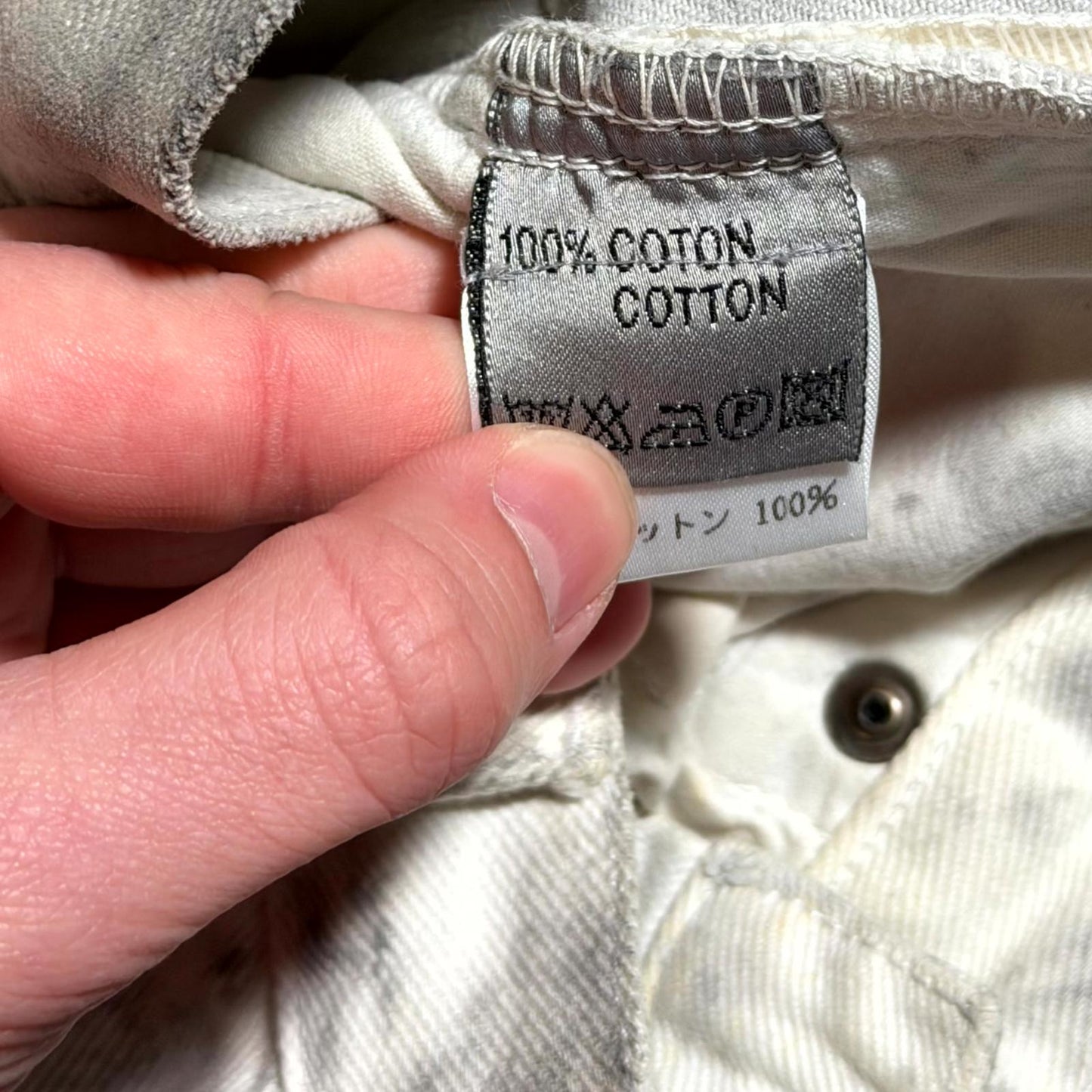 SS06 Dior Homme Snow Denim