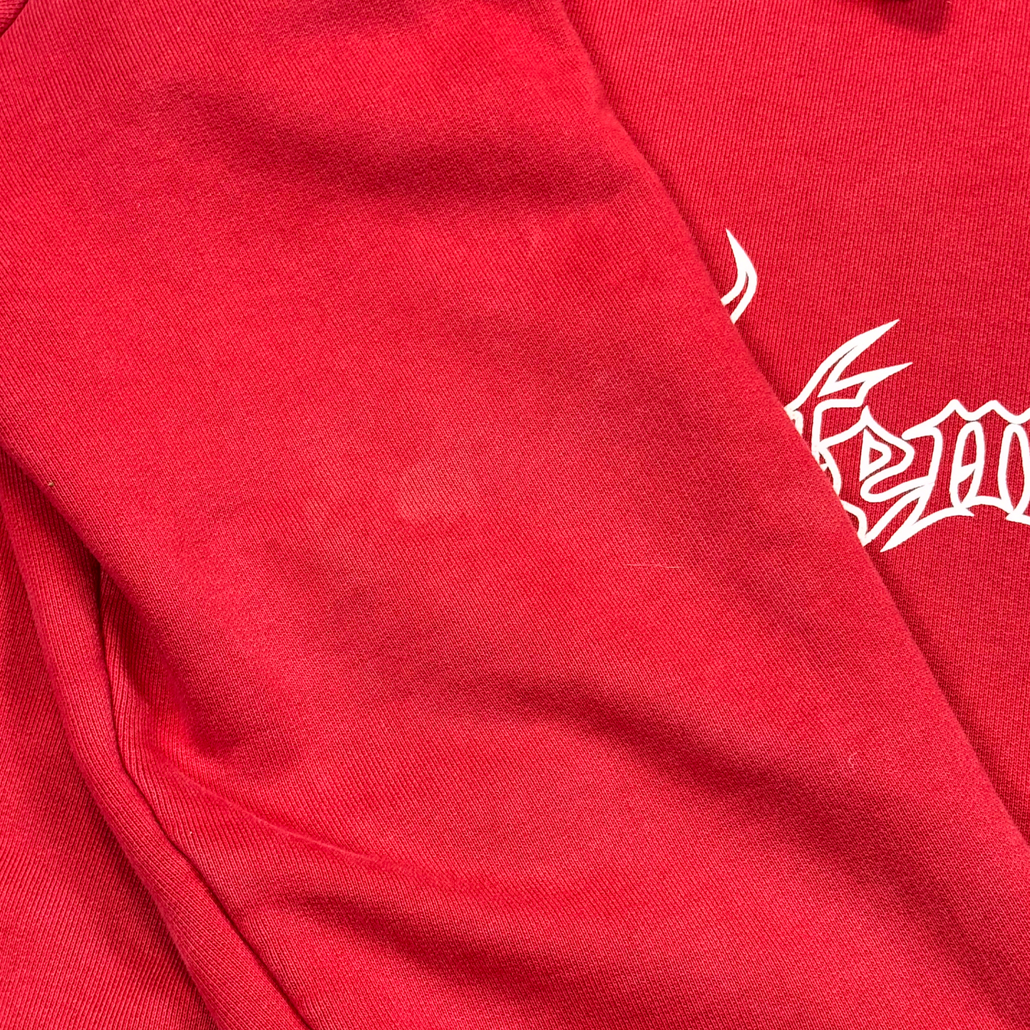 AW16 Vetements Seoul Red Metal Hoodie
