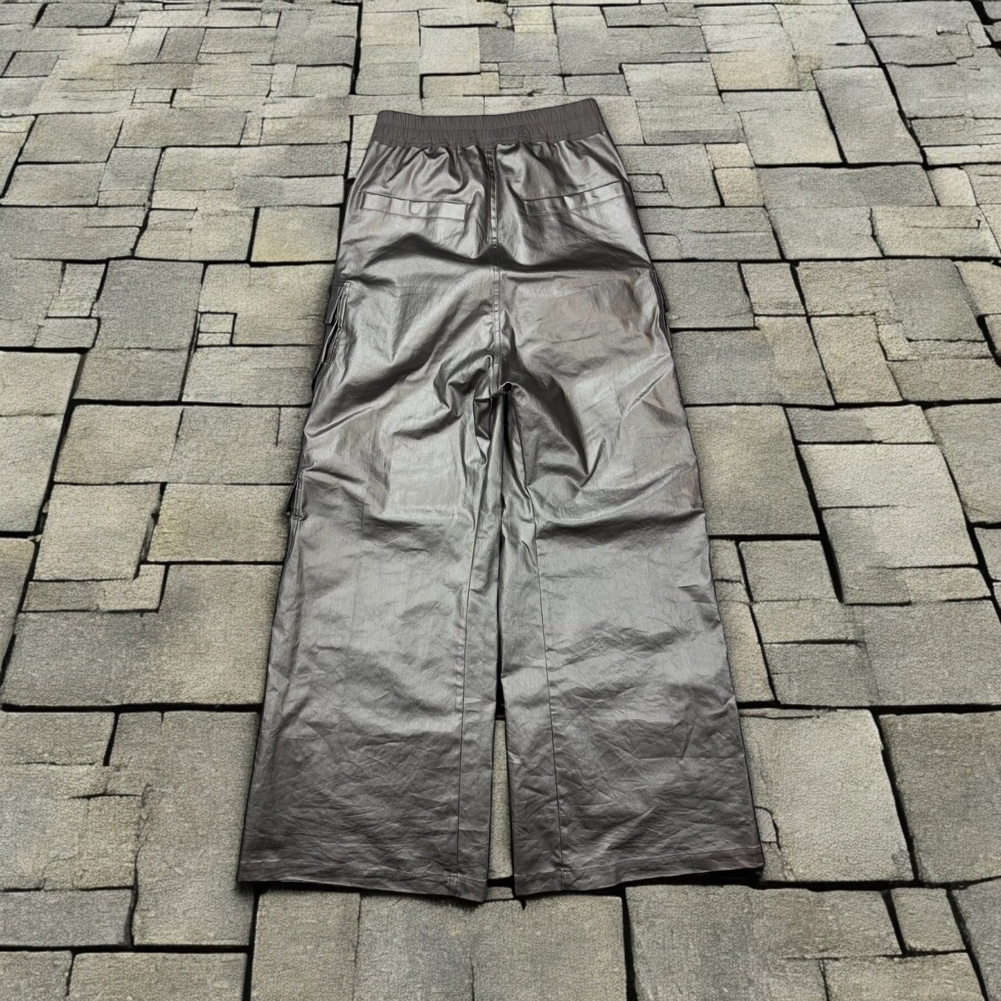 SS24 Rick Owens “Lido” Gun Metal Double Cargo Bela