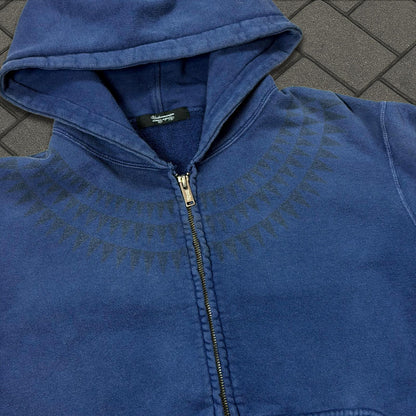 2013 Undercover Blue Giz Zip Up Hoodie