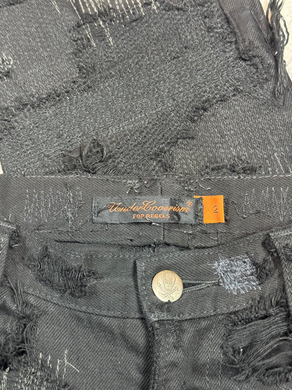 AW05 Undercover “Arts & Crafts” 85 Black Boro Denim