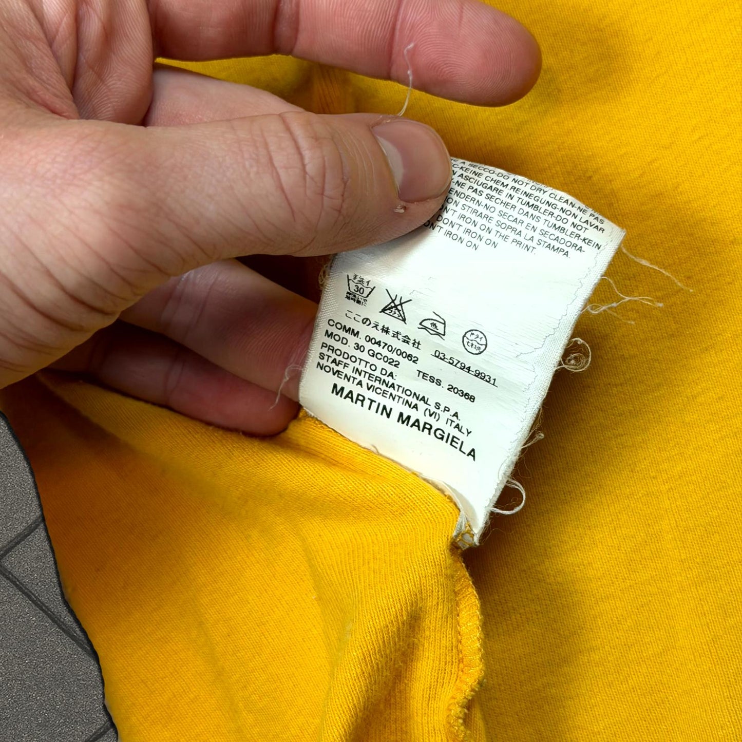 AW06 Maison Margiela Reversible ‘I Don’t Smoke’ Longsleeve