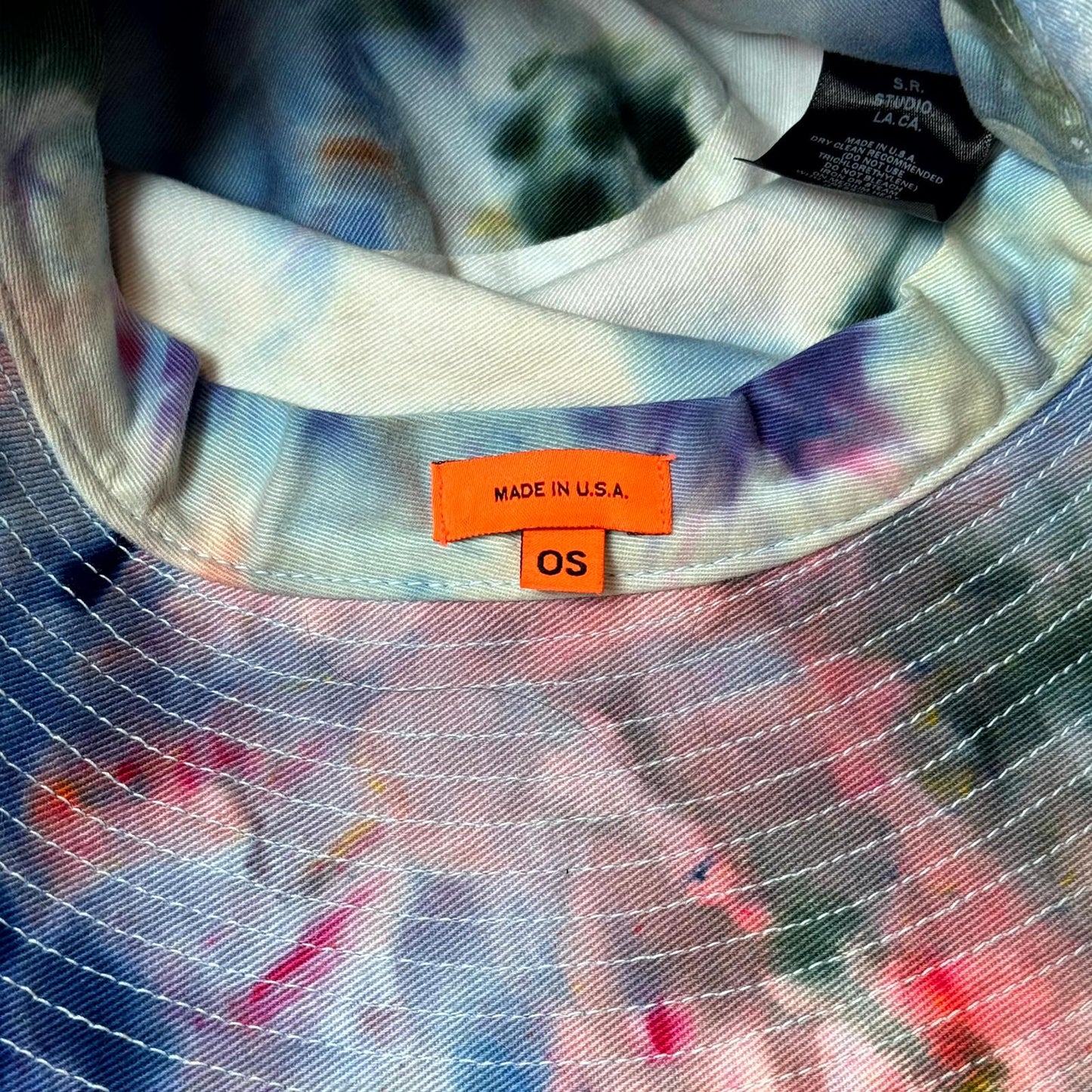 Sterling Ruby Tie Dye Soto Bucket Hat