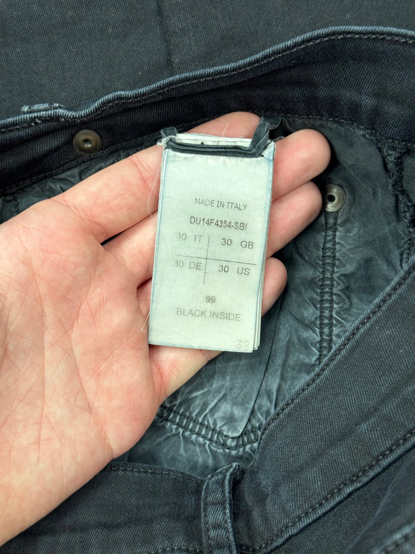 Rick Owens Olmar & Mirta Torrence Cut Denim