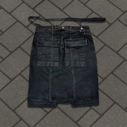 Rick Owens DRKSHDW Aircut Denim Shorts