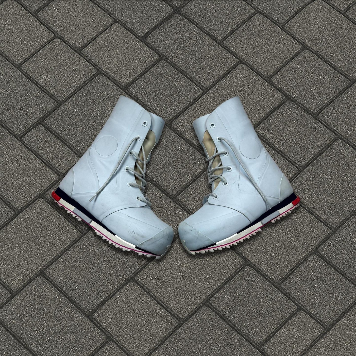 AW14 Raf Simons Sterling Ruby Adidas Bunny Boots