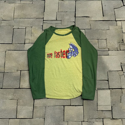 AW98 Beauty Beast “More Faster” Raglan