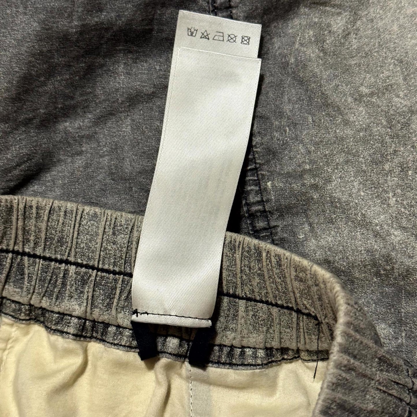 SS17 Rick Owens 'Walrus' Grey Washed Pod Shorts