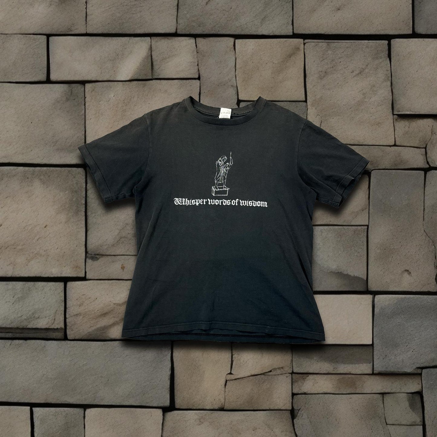 AW02 Number Nine “Whisper Words of Wisdom” Tee
