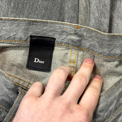 AW06 Dior Homme Grey Wash Denim