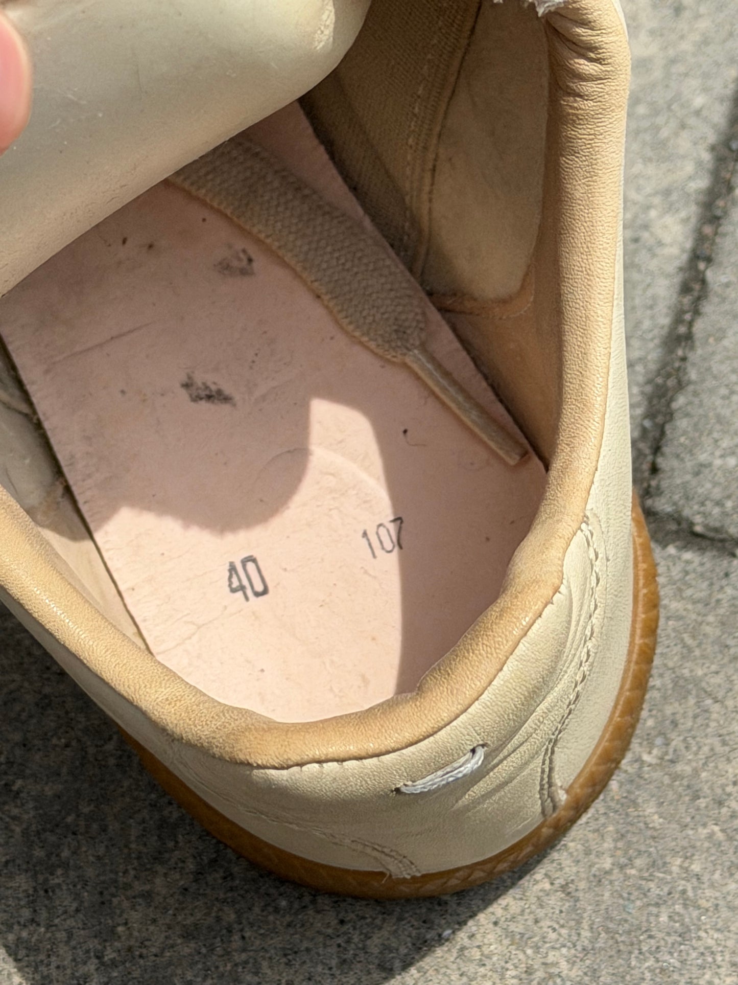 Maison Margiela Paint Splatter Gat Sneaker