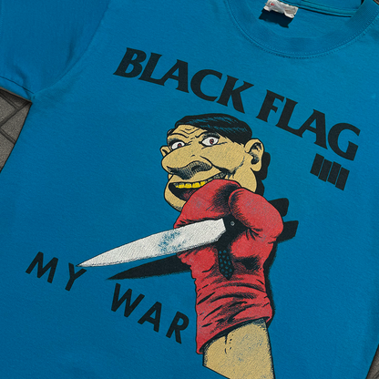 1995 Black Flag Blue ‘My War’ Tee