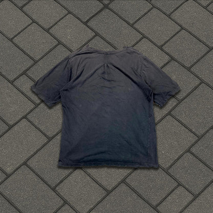 2016 Saint Laurent Paris Distressed Grey Tee