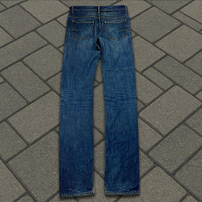 AW05 Dior Homme Blue Clawmark Denim