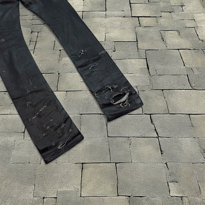 SS04 Dior Homme Waxed Strip Denim