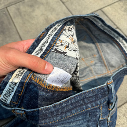 SS07 Number Nine Pain Denim