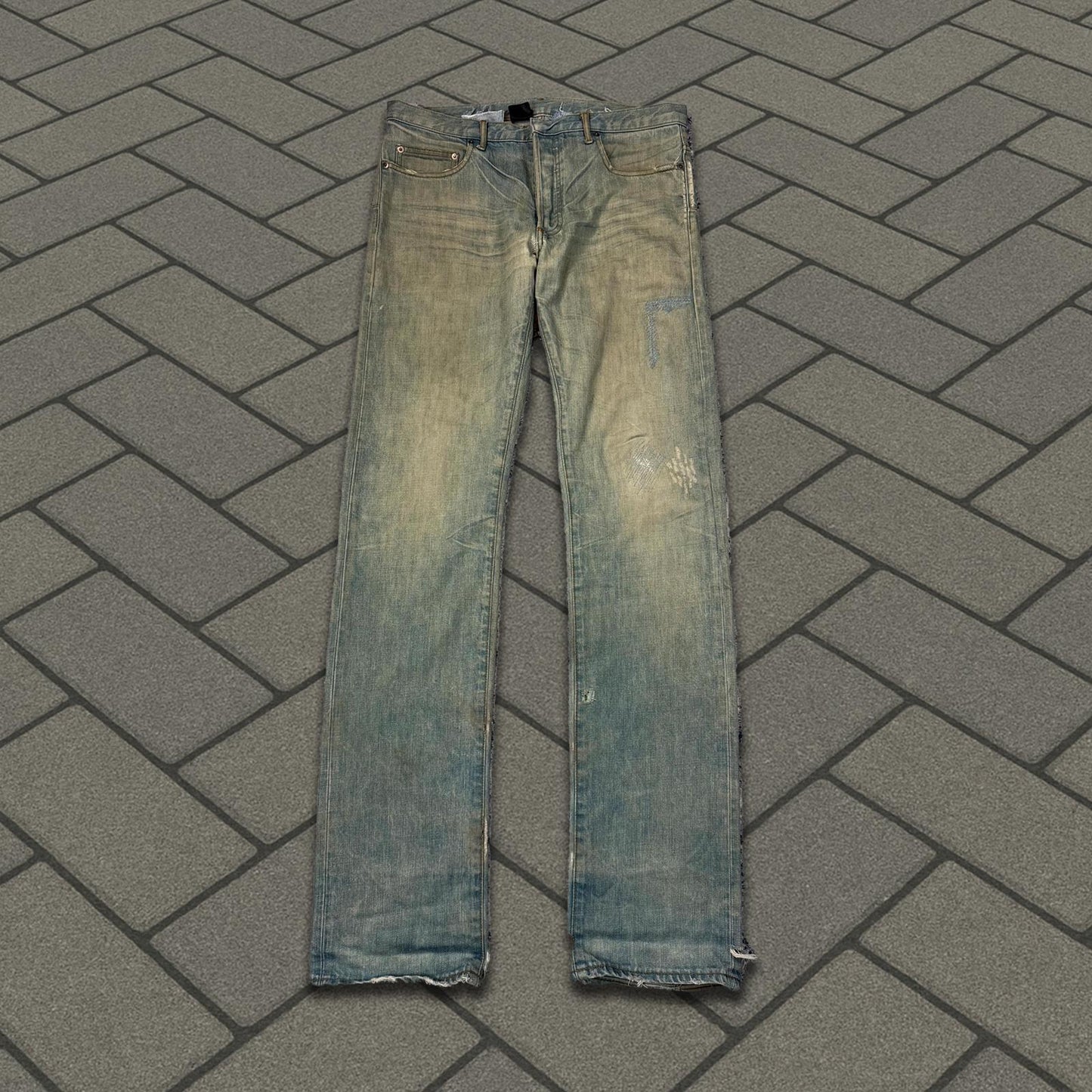 SS04 Dior Homme Unwaxed Bleu Clair Denim