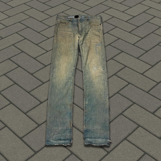SS04 Dior Homme Unwaxed Bleu Clair Denim