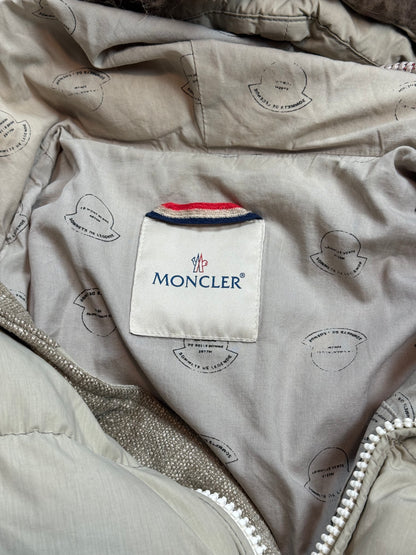 AW11 Visvim x Moncler Beige Fur Hood Puffer