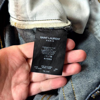 AW13 Saint Laurent Paris Mudwash D02 Denim
