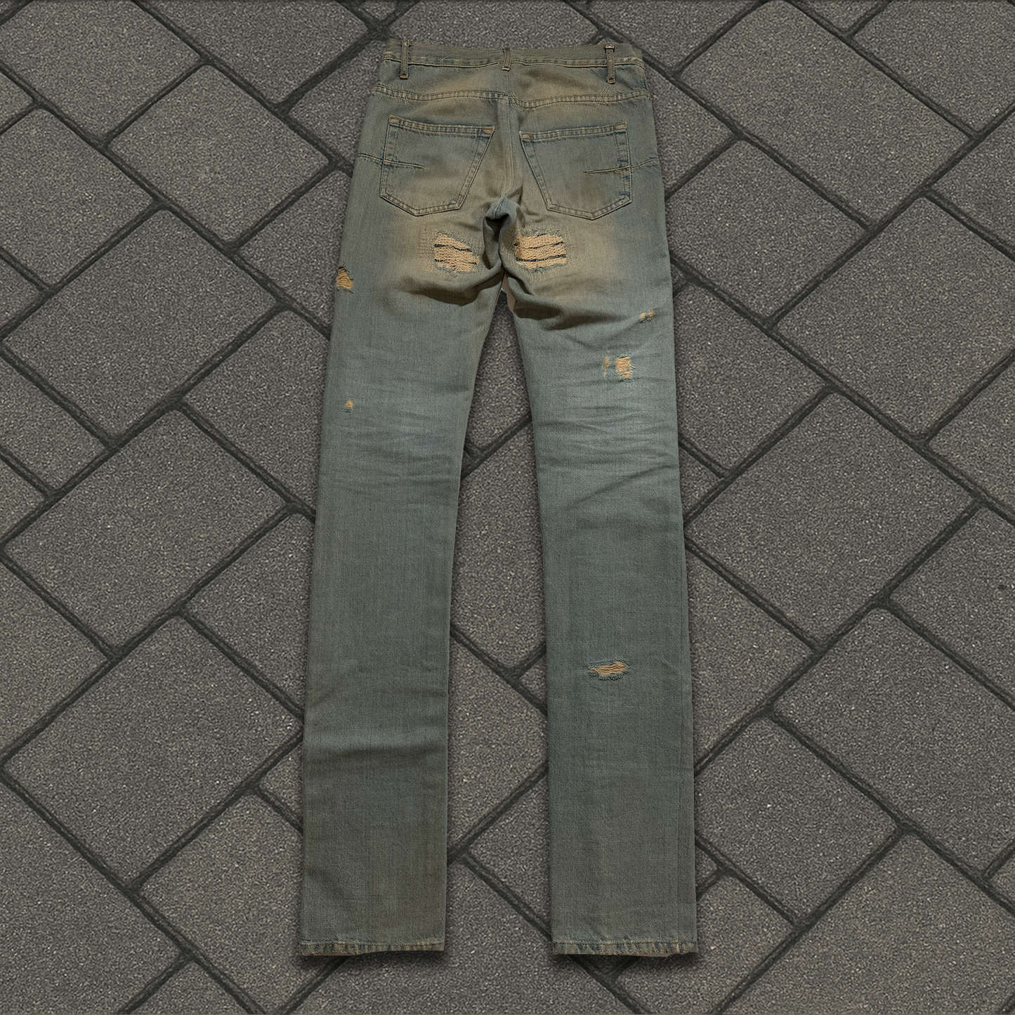 SS06 Dior Homme Crash Denim