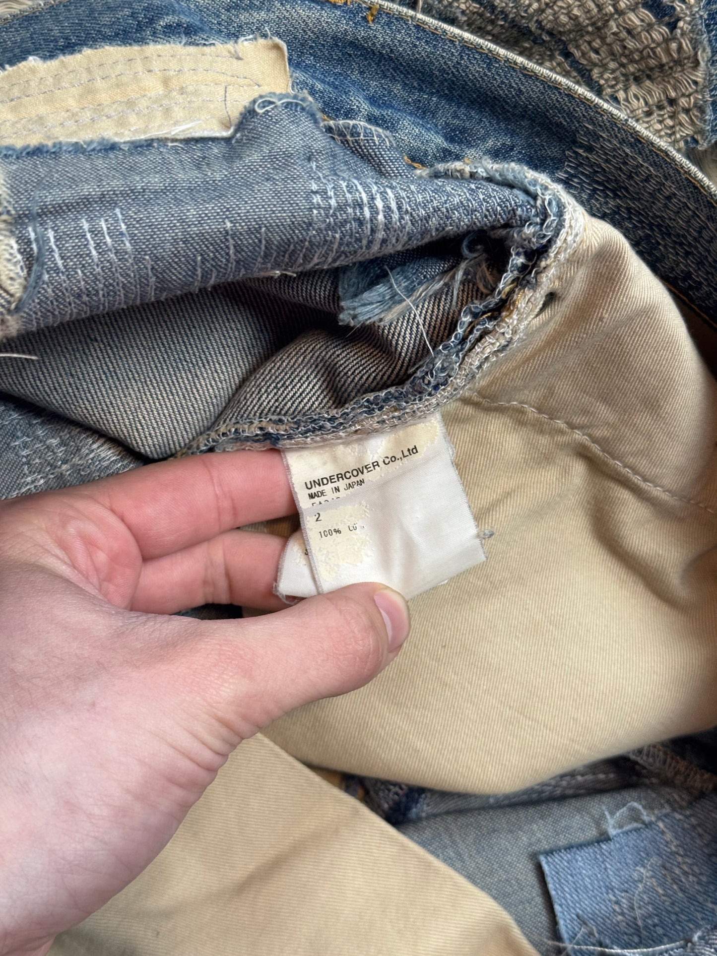 AW05 Undercover Blue 85 Denim