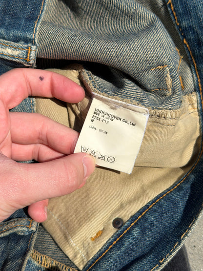 AW04 Undercover Red Yarn 68 Denim