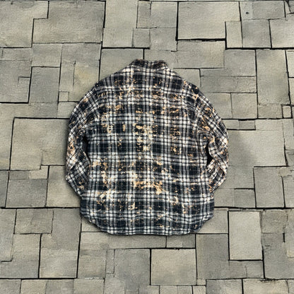 SS16 Saint Laurent Bleached Surf Sound Flannel