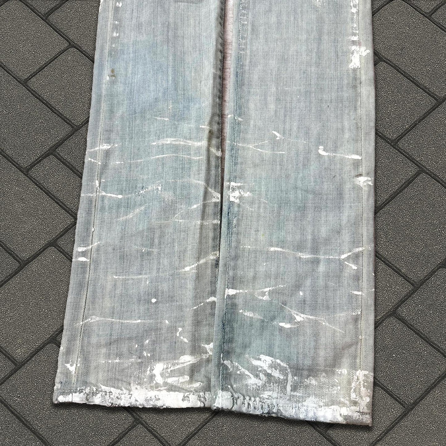 SS09 Dior Homme Paint Splatter Denim