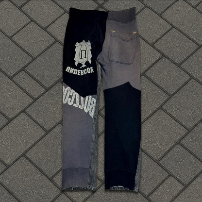 AW02 Undercover Black Rebelgods Hybrid Denim