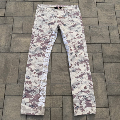 Vlone Dice Old English Denim