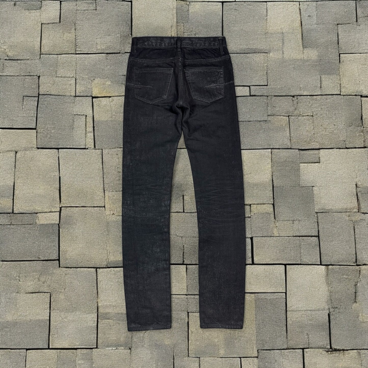 AW07 Dior Homme Coated Denim