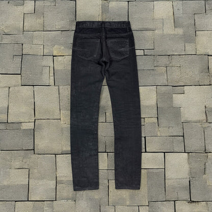 AW07 Dior Homme Coated Denim