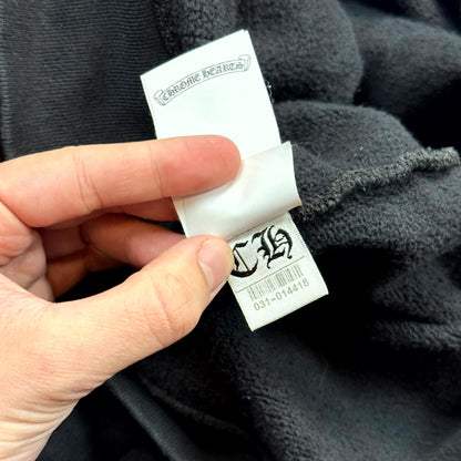Chrome Hearts Black Triple Cross Paper Jam Hoodie