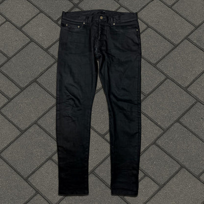 FW14 Saint Laurent Paris Black D02 Denim