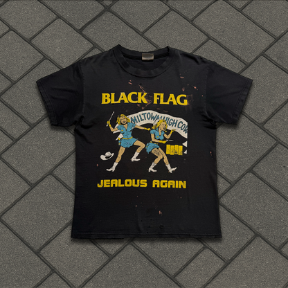 90’s Black Flag Jealous Again Thrashed Tee