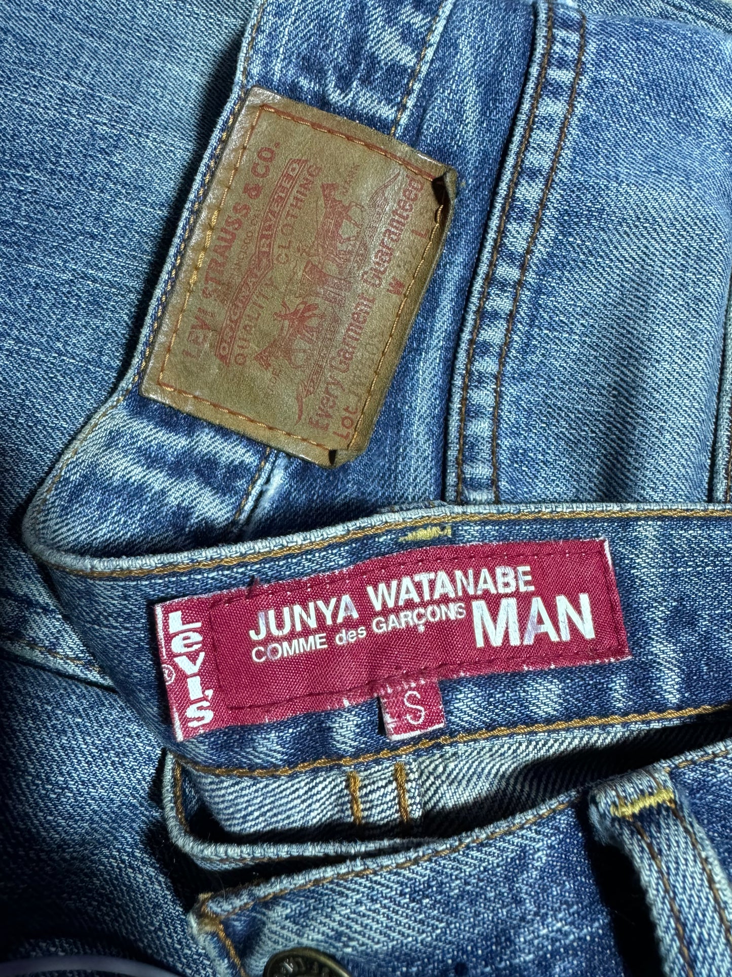 SS02 Junya Watanabe Poem Denim