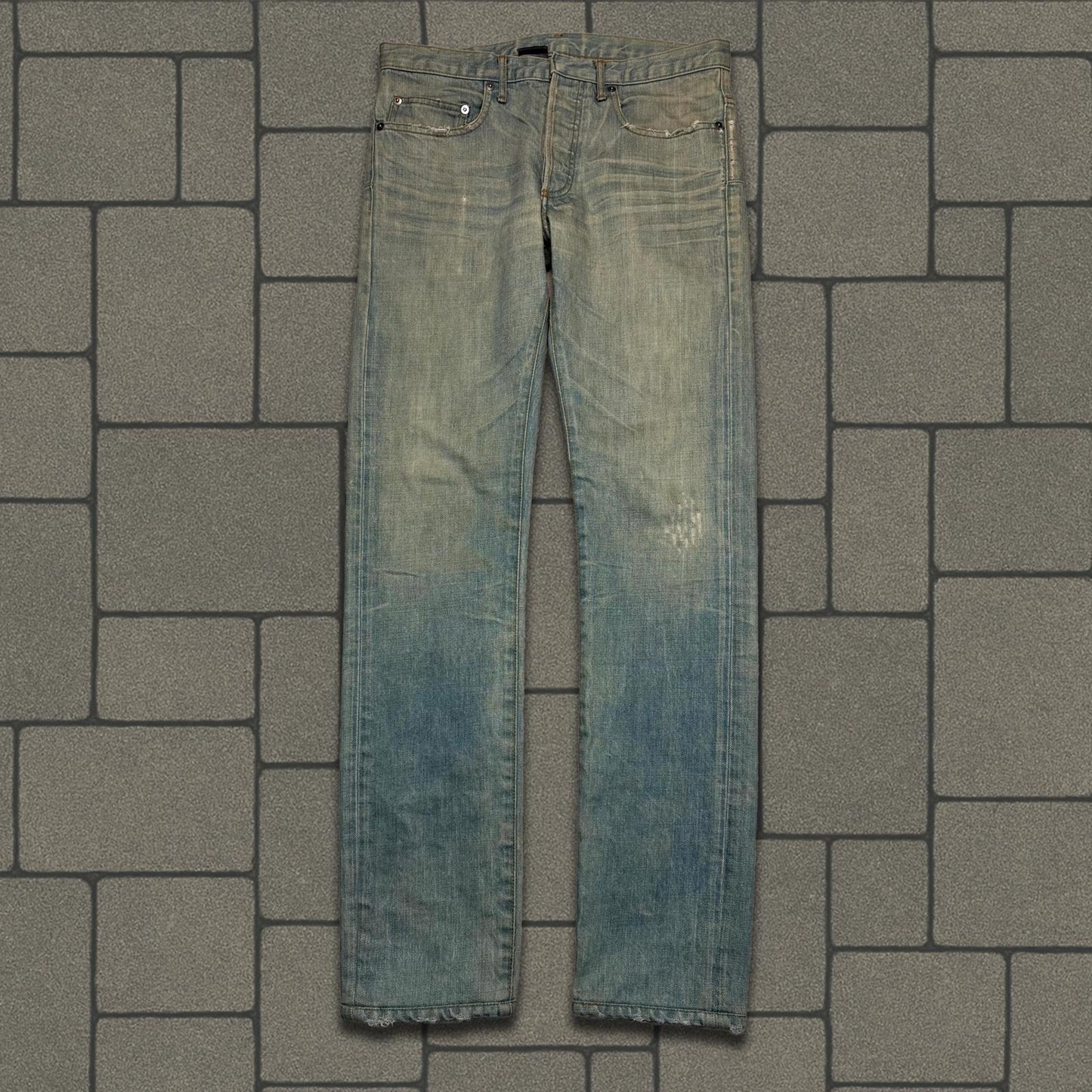 SS04 Dior Homme Unwaxed Bleu Clair Denim