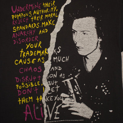 1988 Sid Vicious Alive Tee