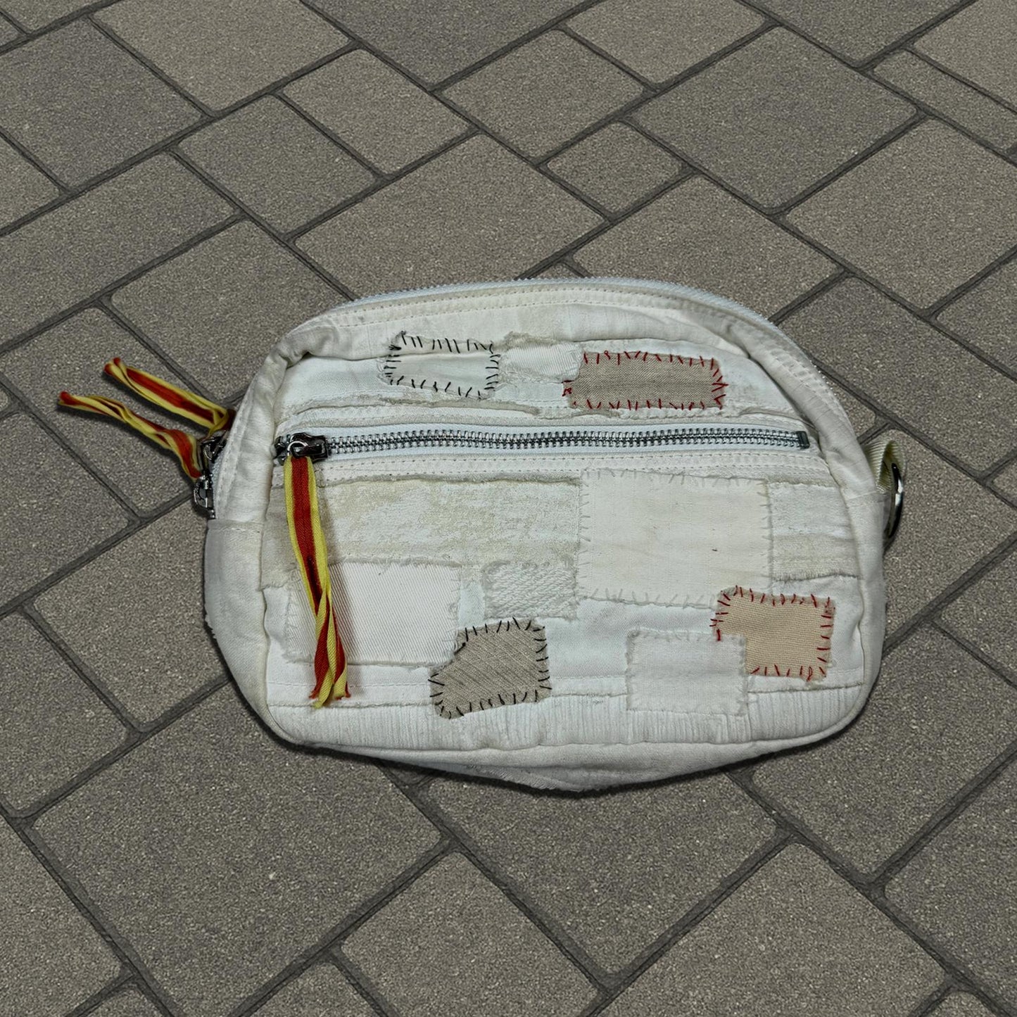 SS03 Undercover White Scab Toiletry Bag