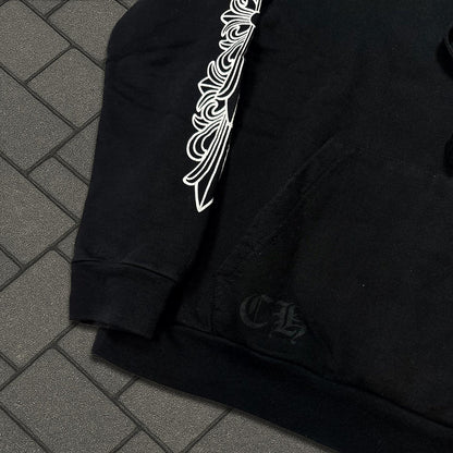 Chrome Hearts Floral Horseshoe Hoodie